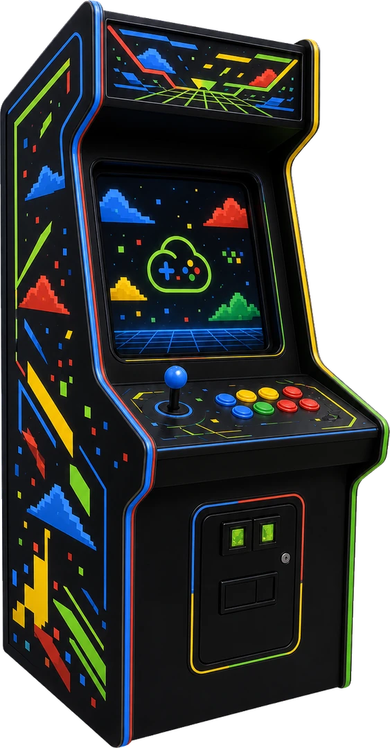 Máquina arcade retrô EmulaGames